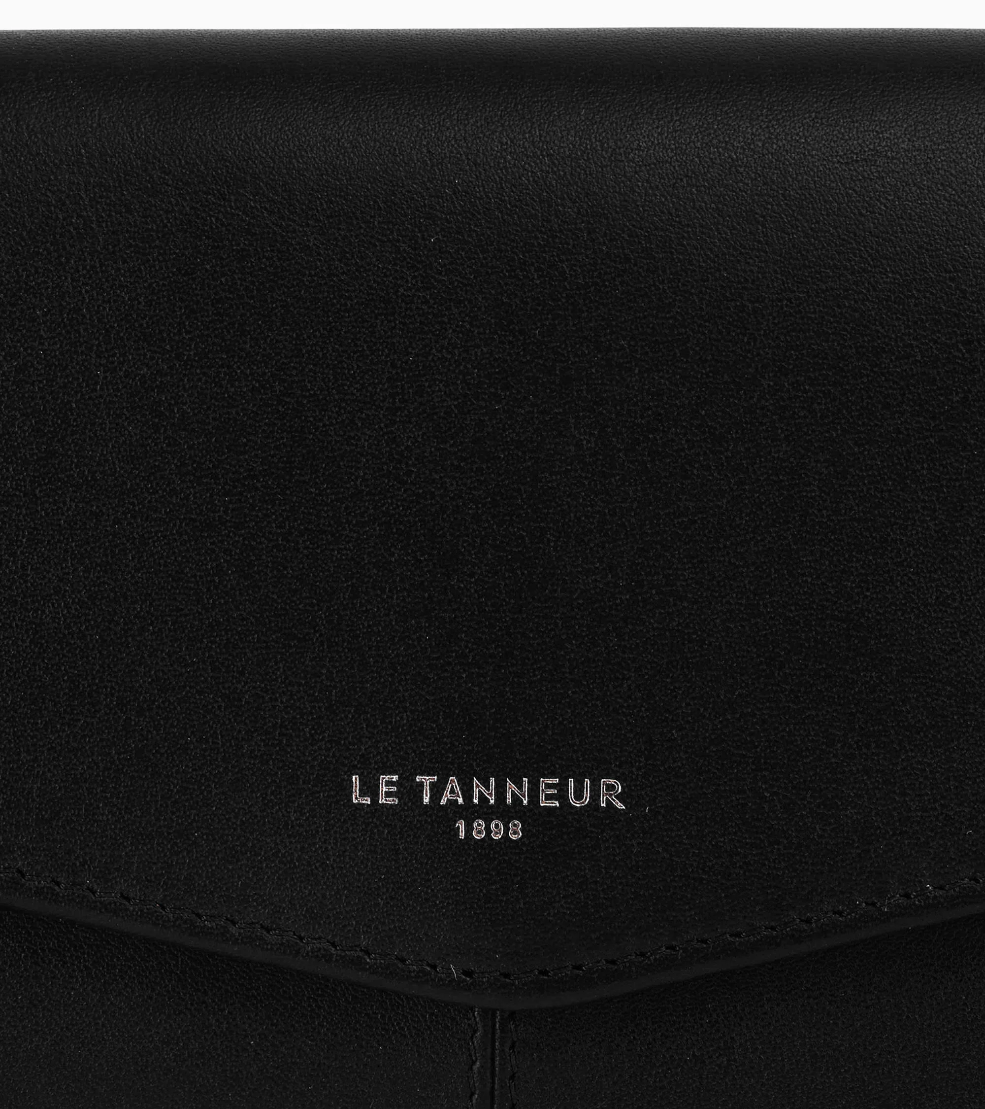 Grand portefeuille Charlotte en cuir lisse - Image 3