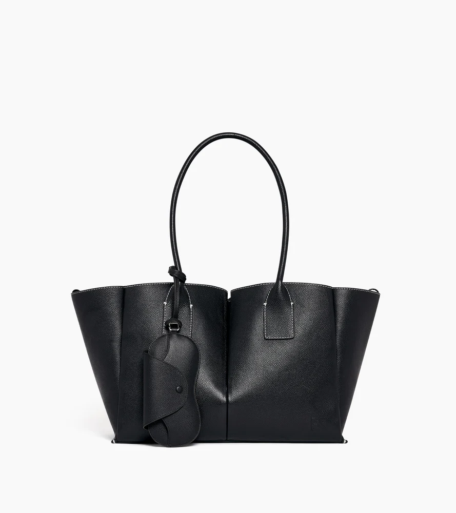 Etui à lunettes charms en cuir grainé - Image 4