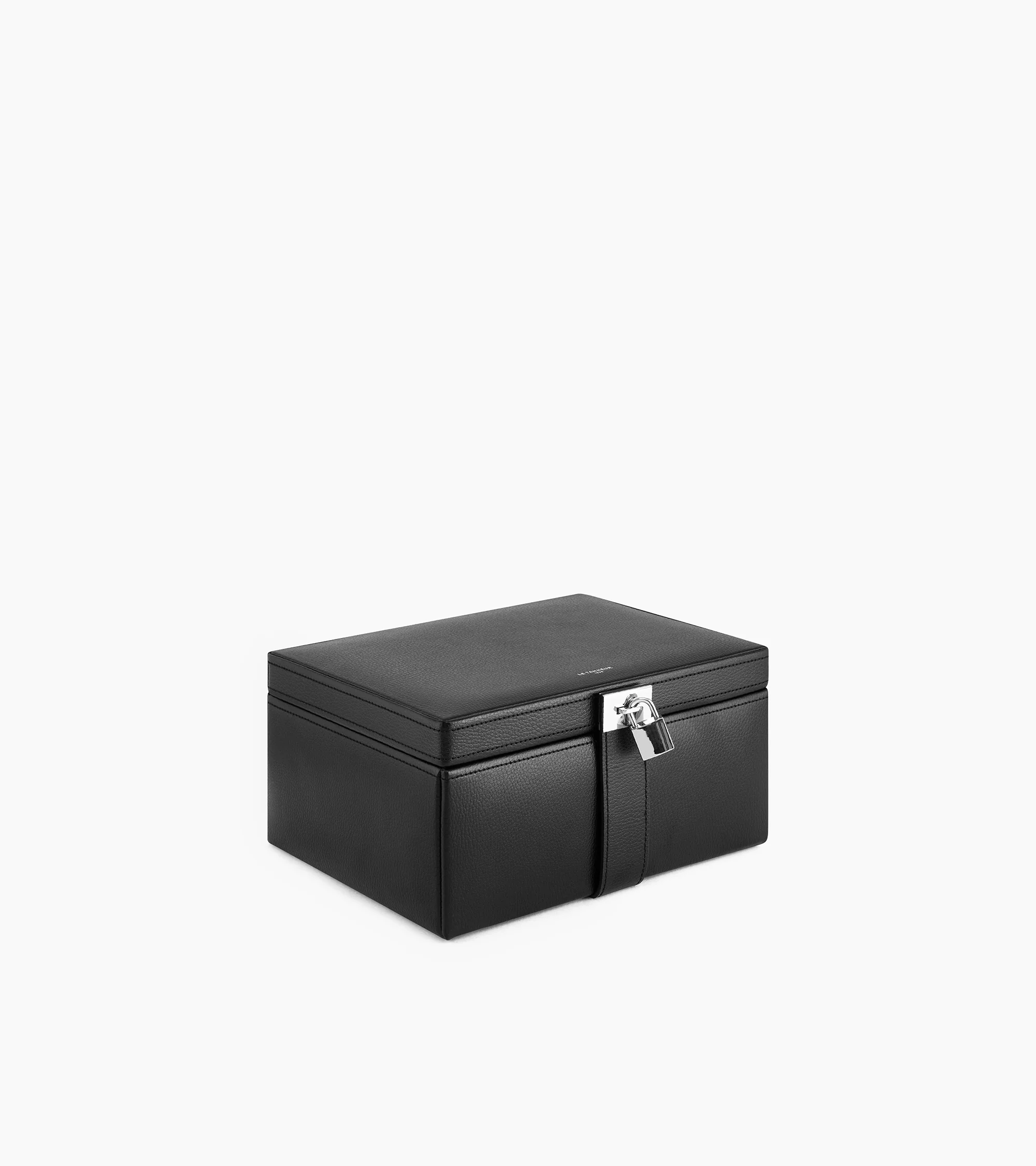 Grande boite à bijoux en cuir - Image 3