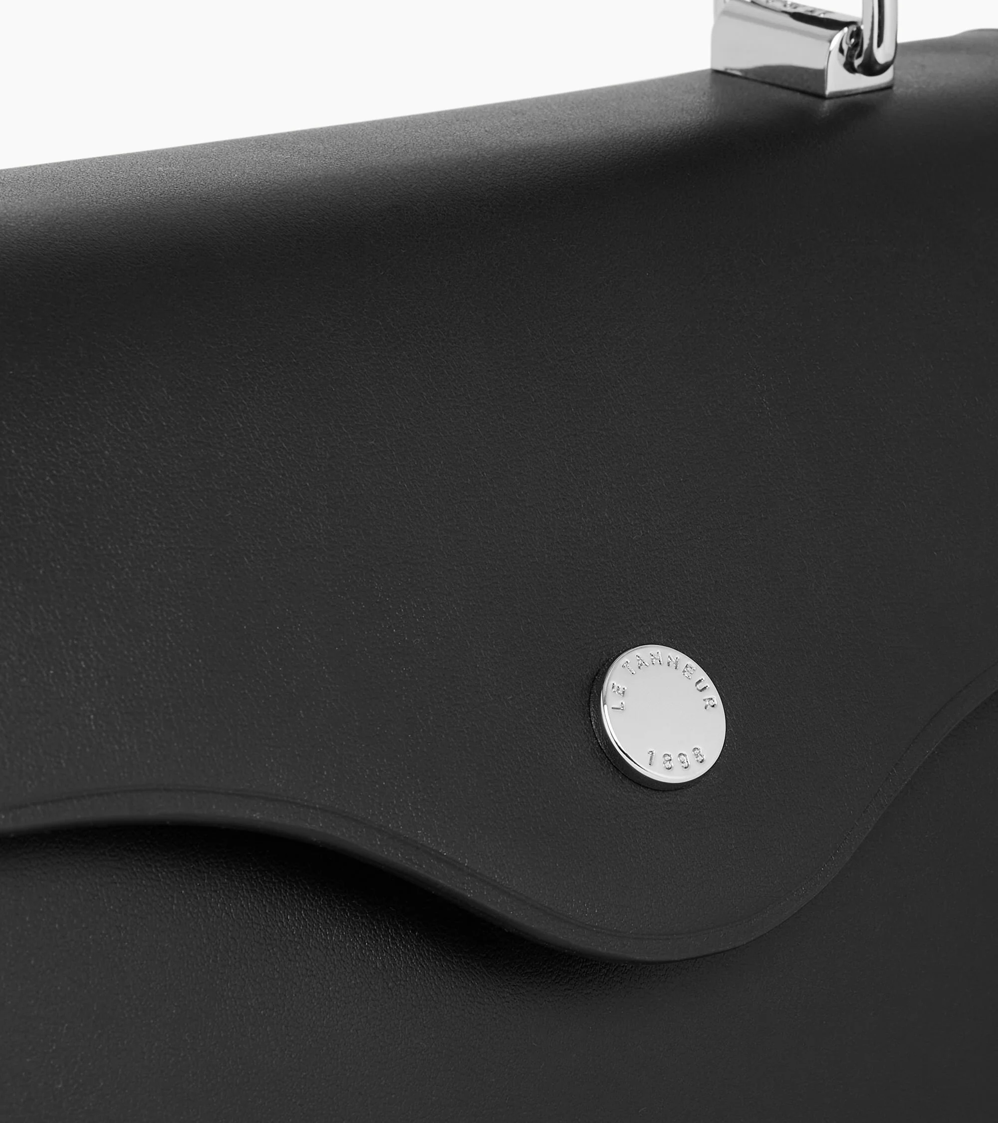 Petit sac à main Sans Couture en cuir lisse - Image 3