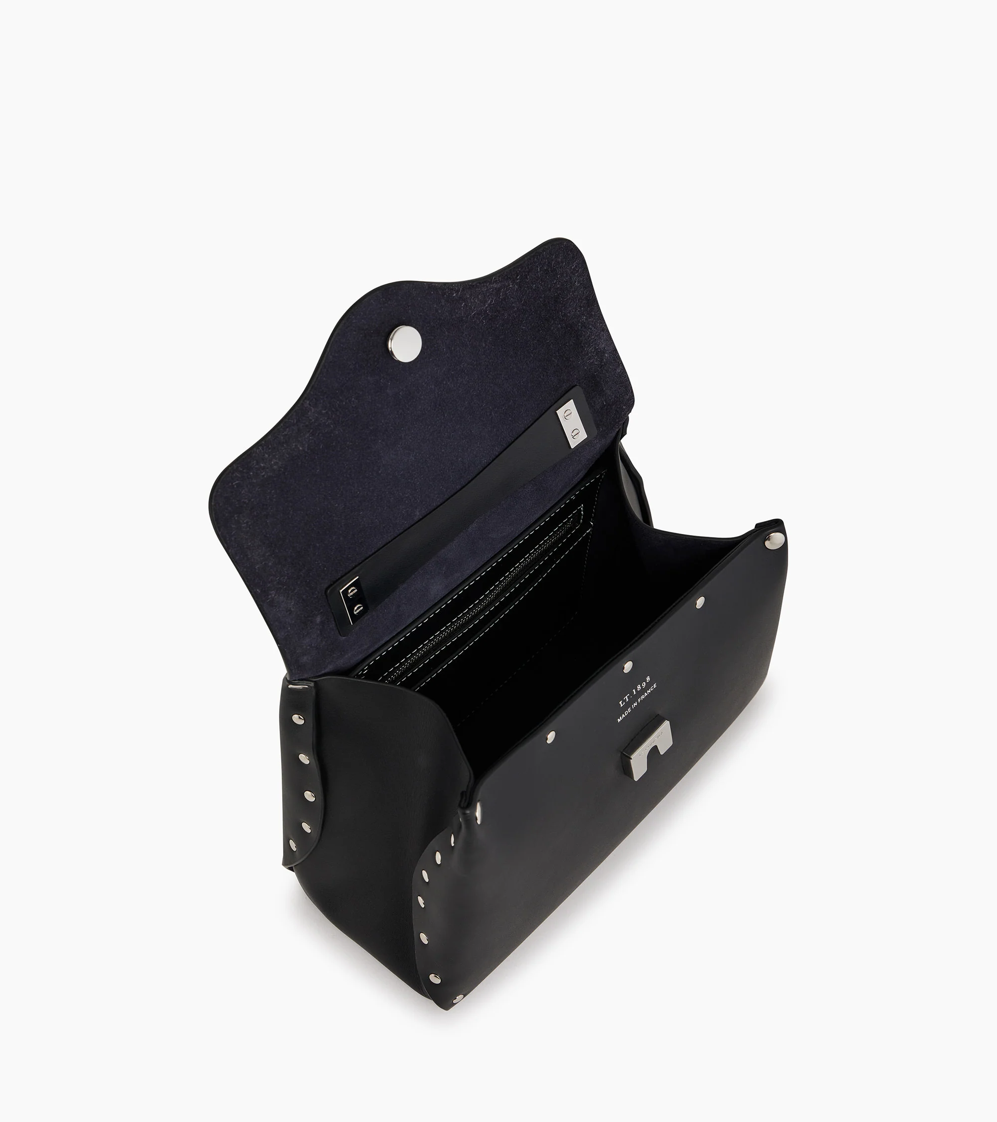 Petit sac à main Sans Couture en cuir lisse - Image 4