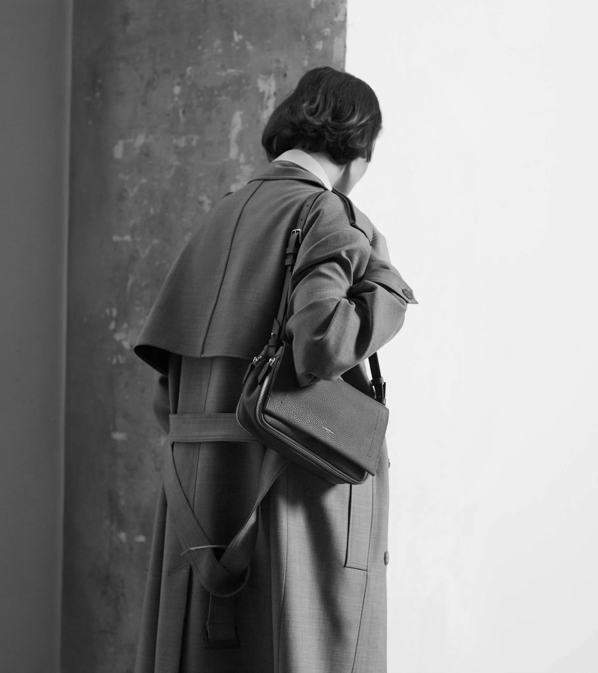 Petit sac bandoulière Aurore en cuir grainé - Image 7