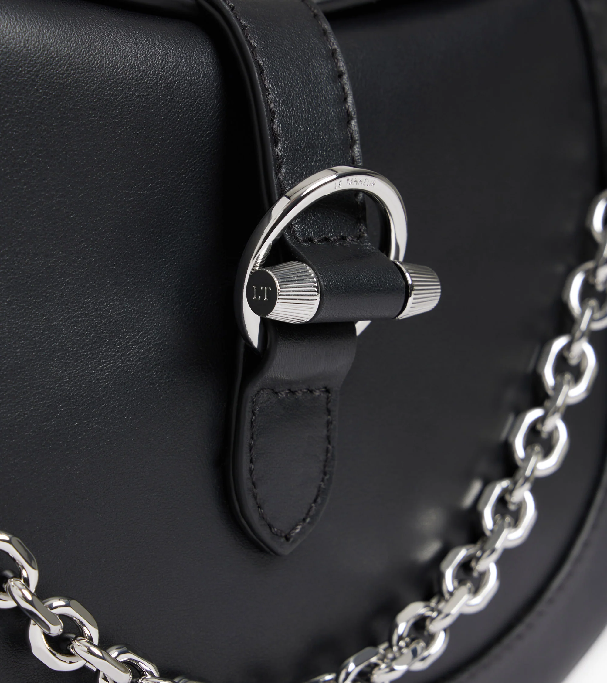 Petit sac bandoulière Pia en cuir lisse - Image 3