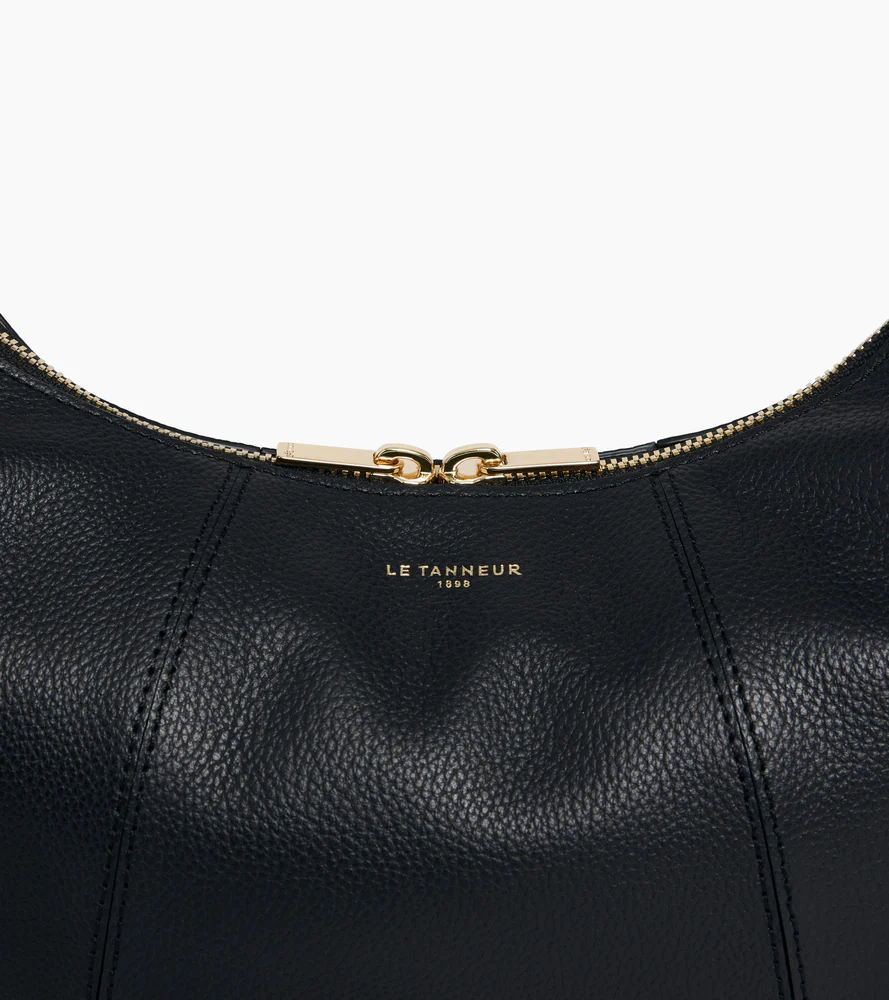 Petit sac hobo Juliette en cuir grainé - Image 3