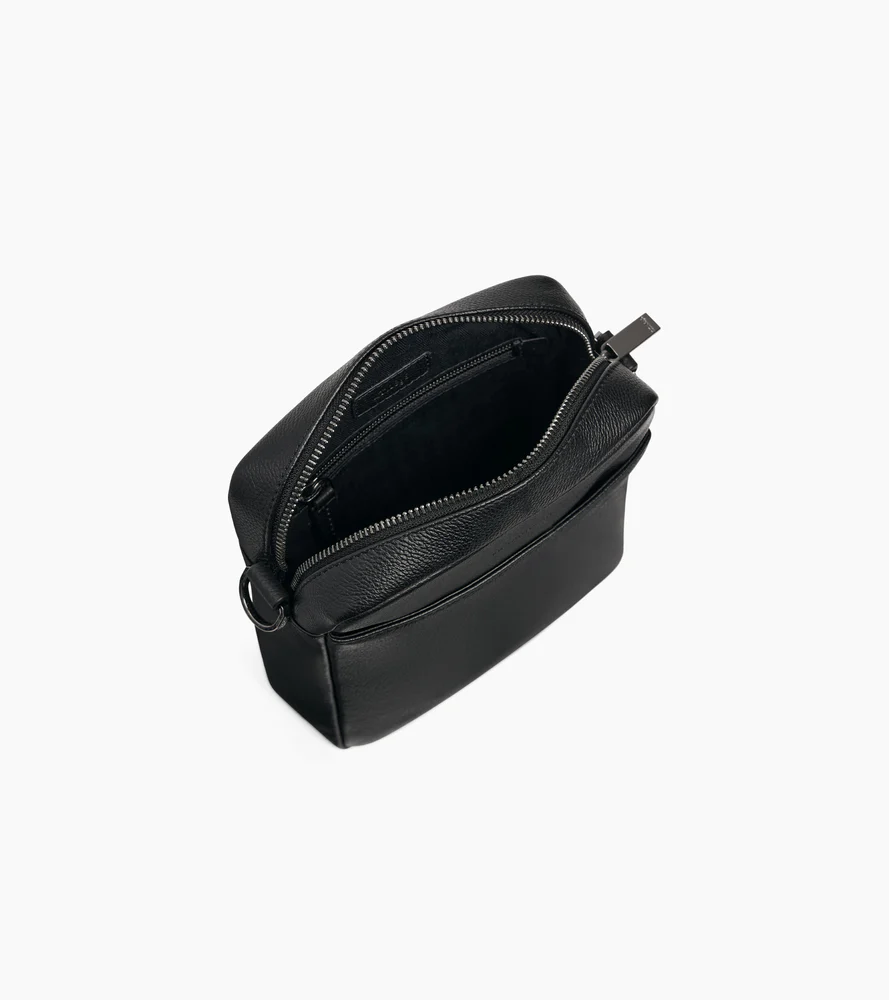 Petite sacoche zippée Marceau en cuir grainé - Image 3