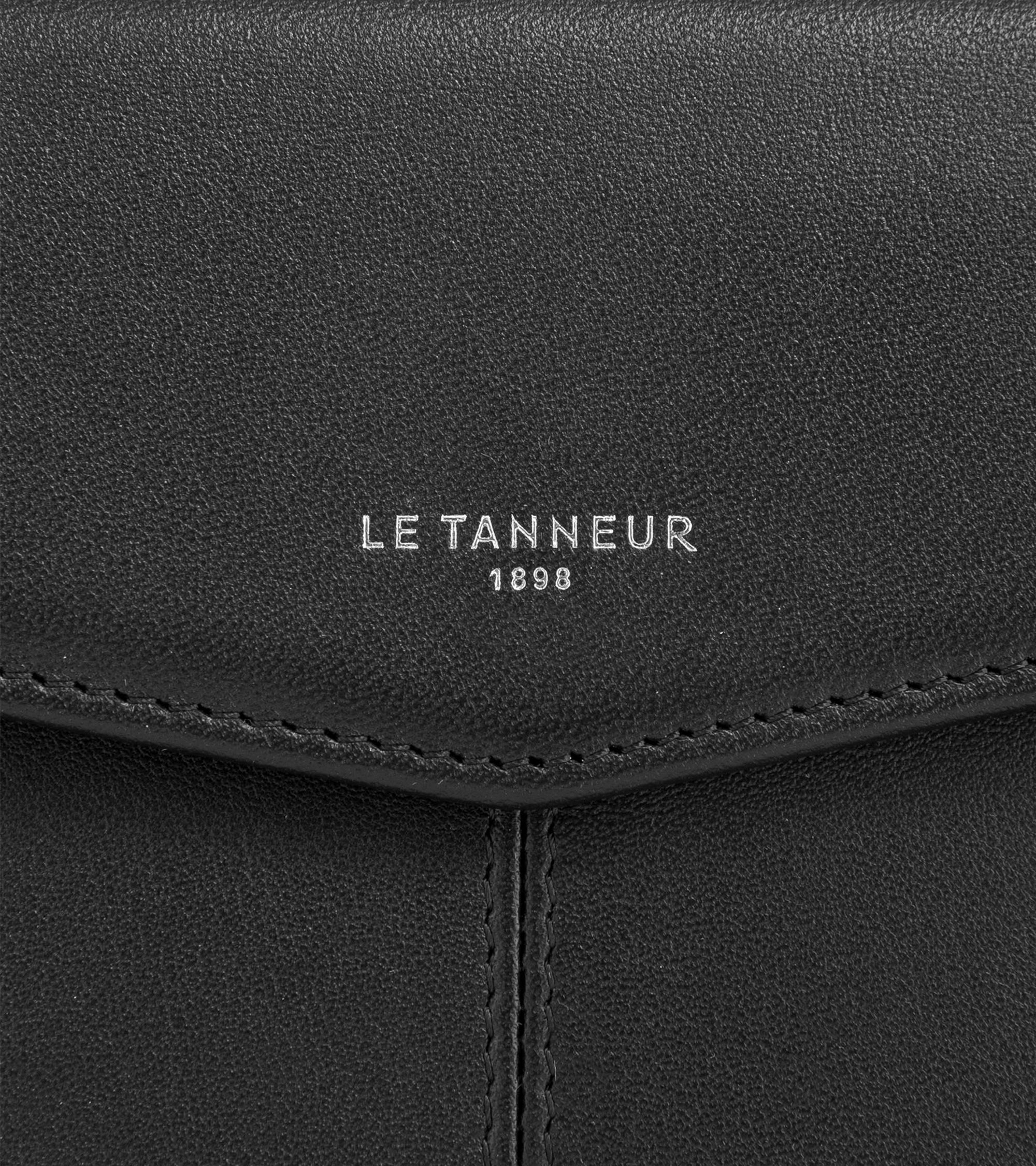 Pochette enveloppe moyen modèle Charlotte en cuir lisse - Image 3