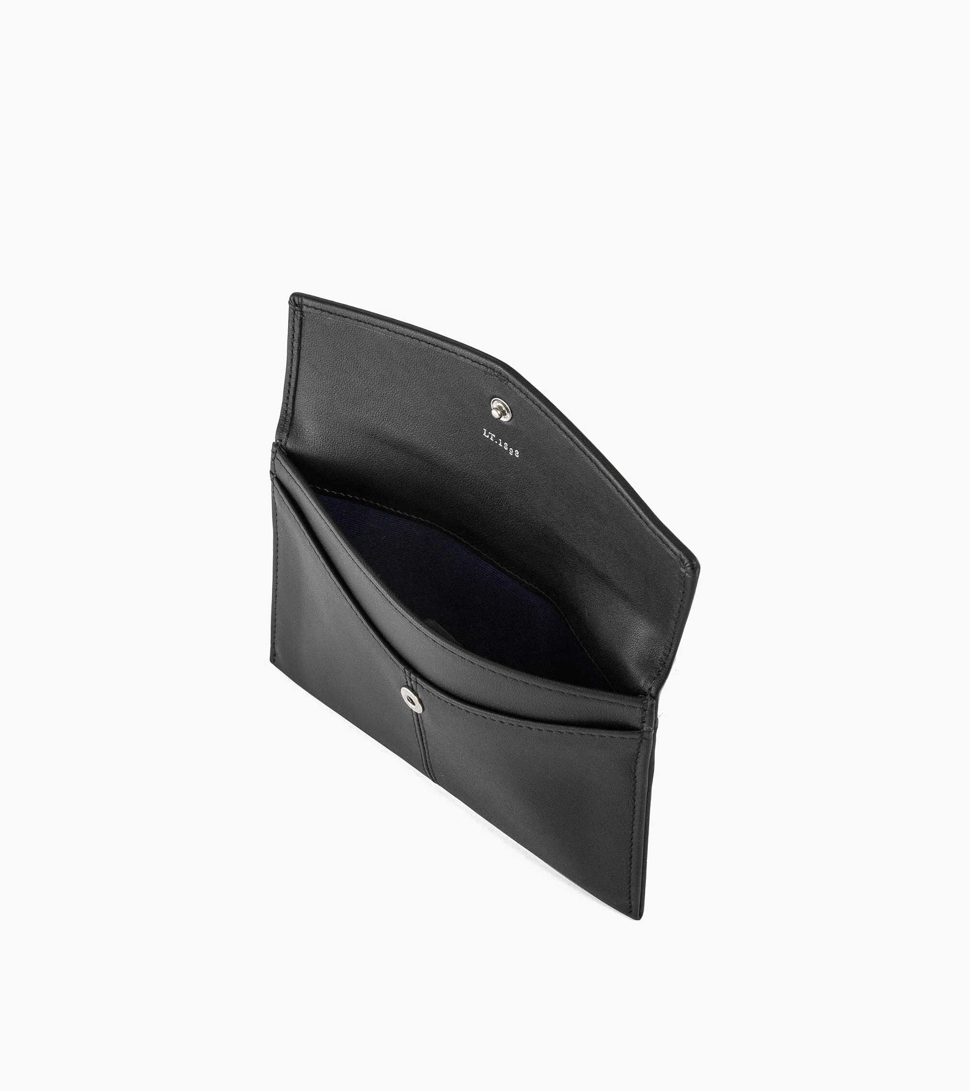 Pochette enveloppe moyen modèle Charlotte en cuir lisse - Image 5