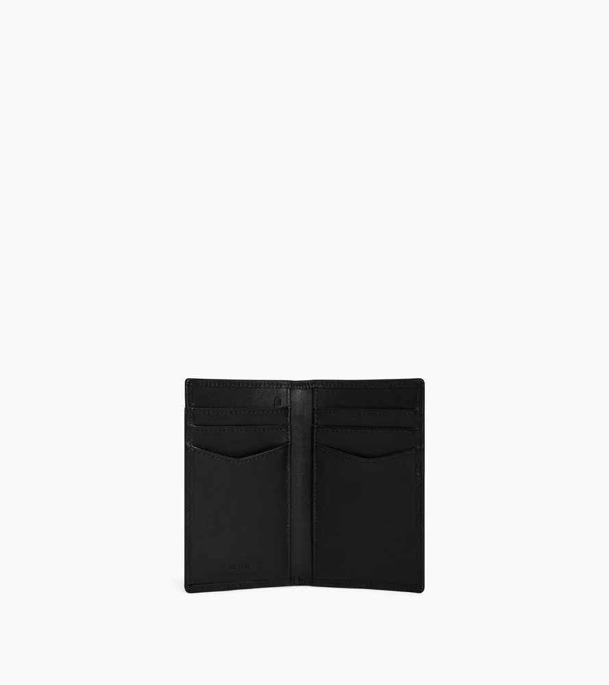 Porte cartes vertical Charlotte en cuir lisse - Image 3