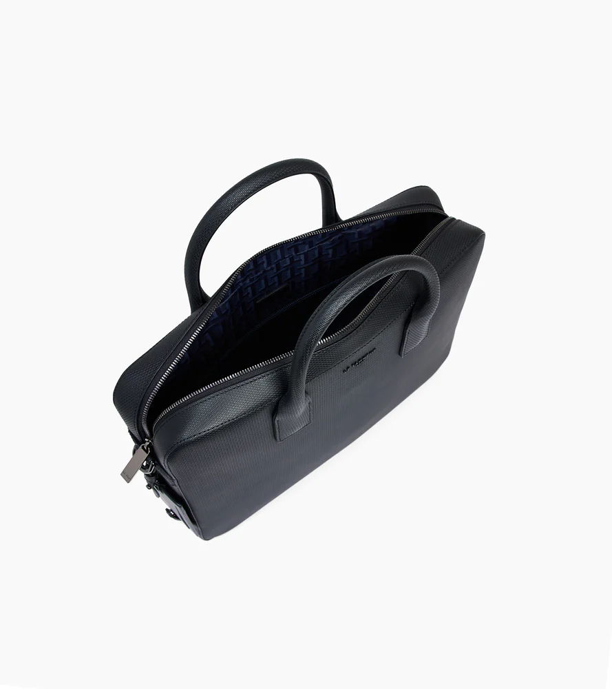 Porte documents 14" Emile en cuir signature T - Image 3