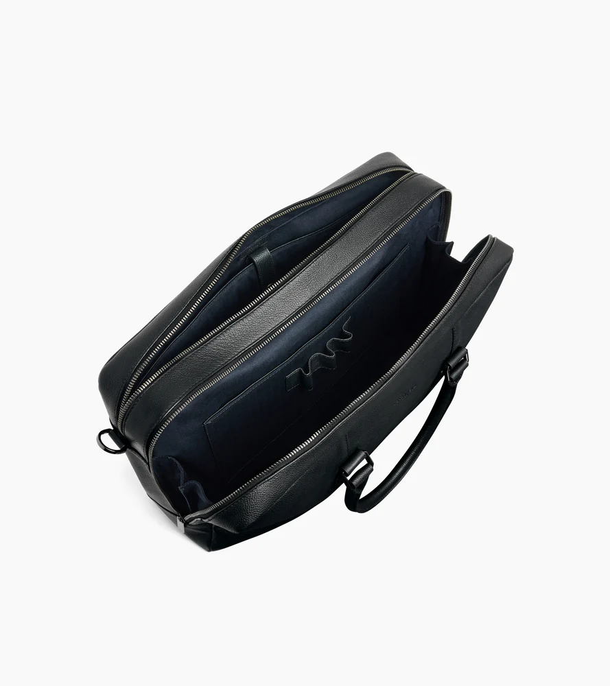 Porte documents 17" Marceau en cuir grainé grand modèle - Image 3