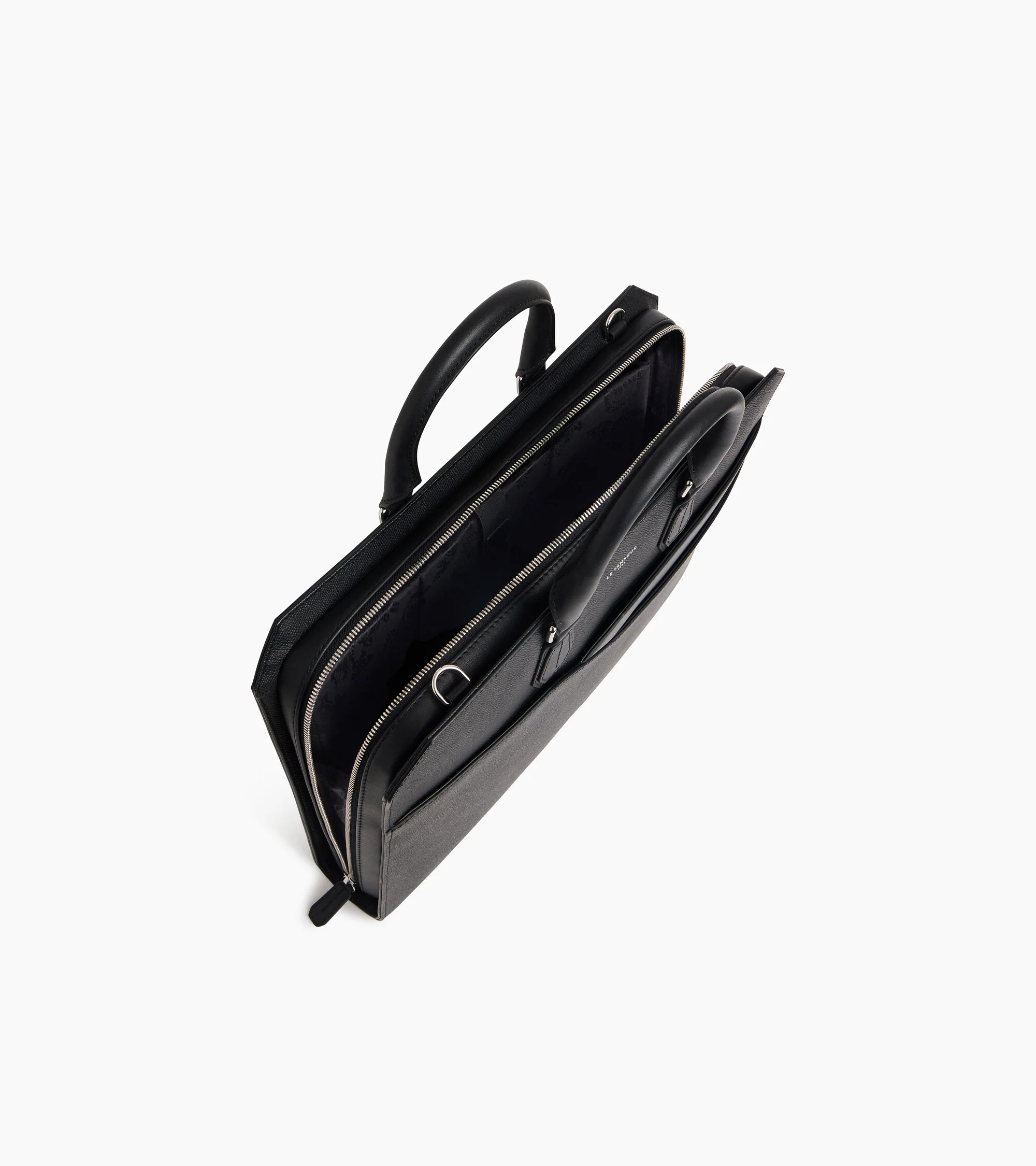 Porte documents slim 15" Gaston en cuir grain croisé - Image 4