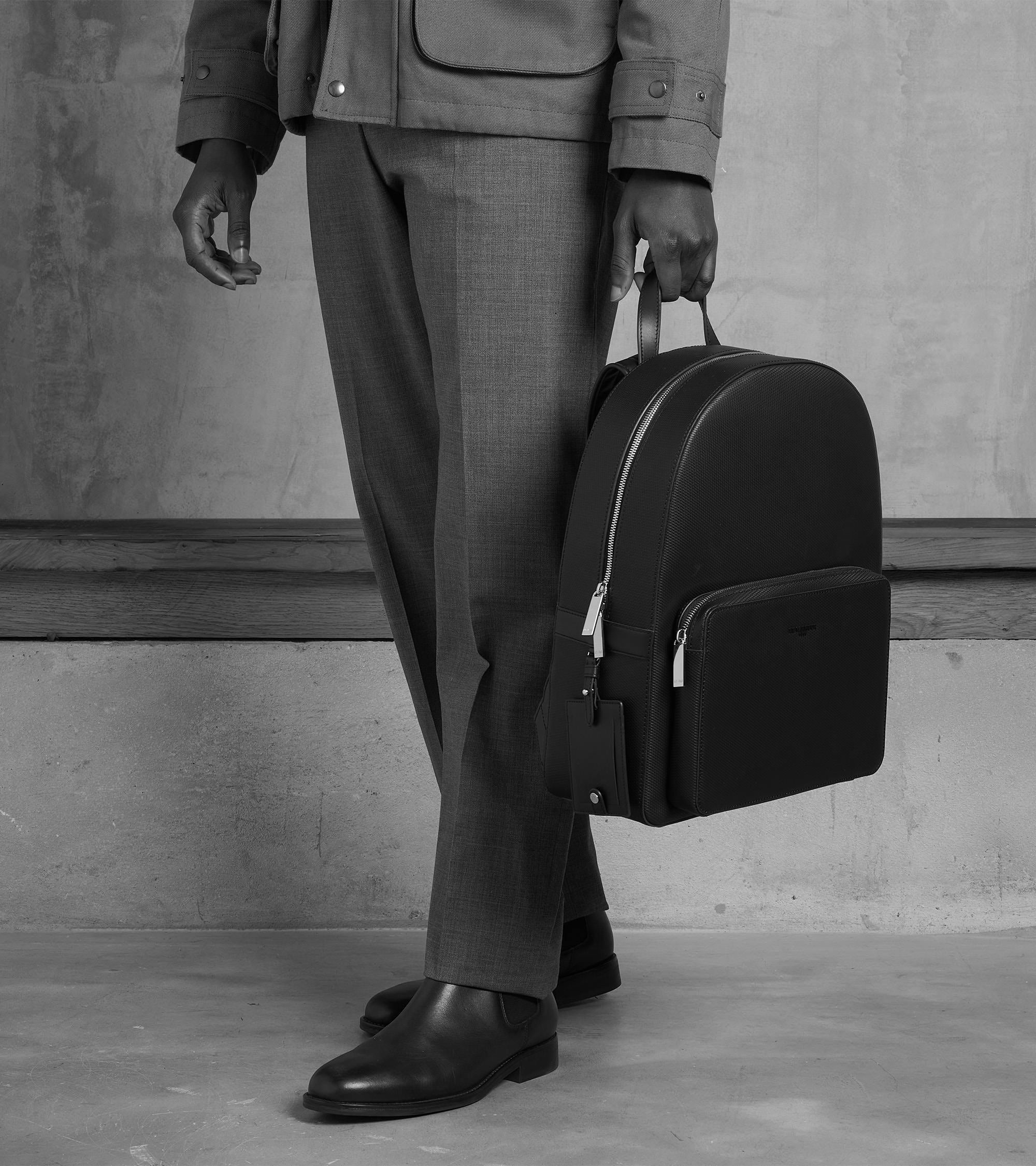 Sac à dos Emile en cuir signature T - Image 6