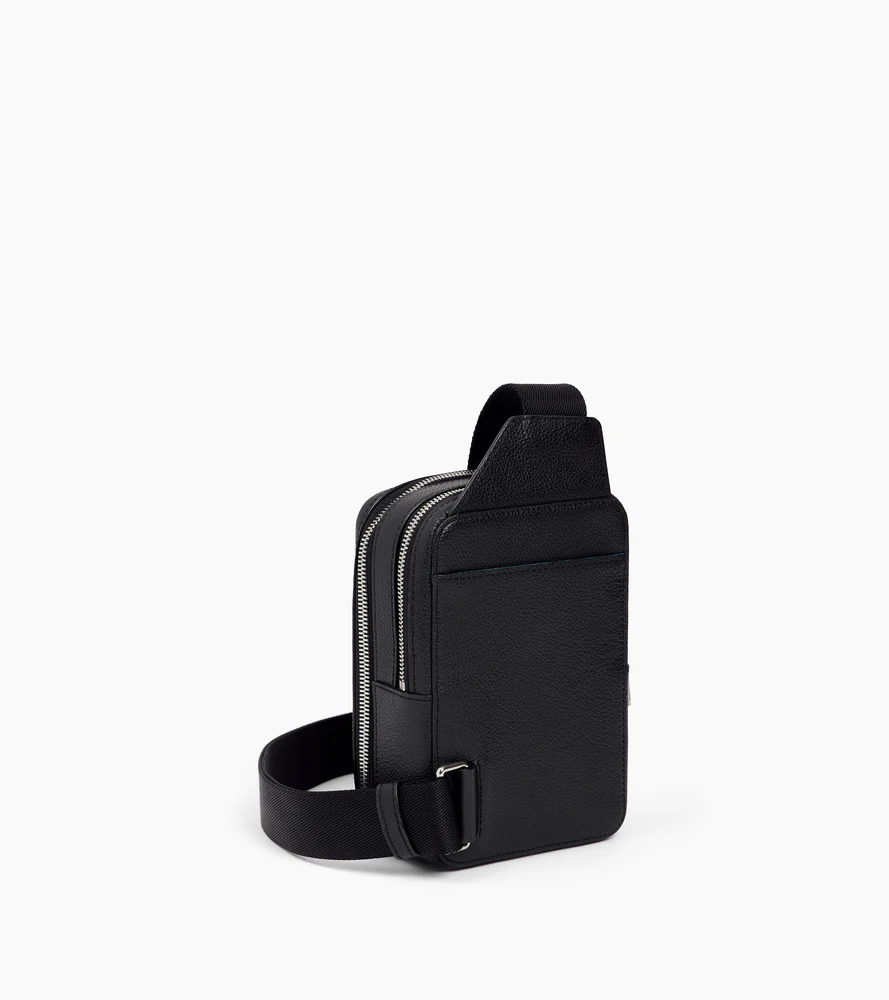 Sacoche sling Emile en cuir grainé - Image 5