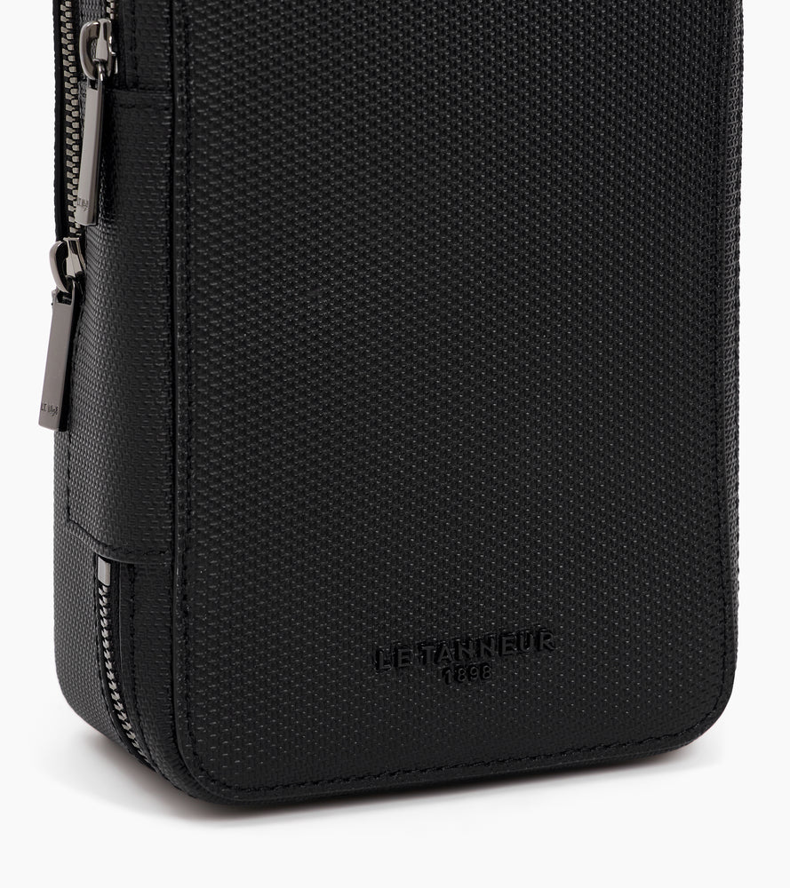 Sacoche sling Emile en cuir signature T - Image 3